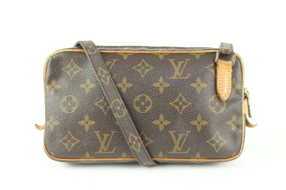 Louis Vuitton Monogram Pochette Marly Bandouliere Crossbody bag 107lv36 |  eBay